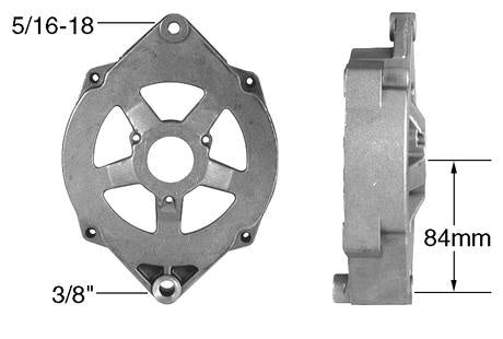 Part # 21100 - Front Housing for Delco-Remy type 10DN & 10SI Alternator 5/16-18 Mounting Ear