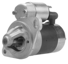 # 22013HI Starter, Hitachi type, 0.9 kW, 12 Volt, CW, 9-Tooth Pinion, Replaces: Hitachi OE# S114-656A, Yanmar OE# 119865-77012, Lester: 18218
