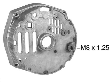 Part # 22102 - Rear Housing fits Delco-Remy type 10Si series alternator M8 x 1.25 Mounting Hole