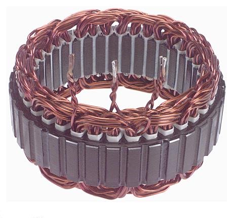 Part # 27146 - Stator 130 Amp/12 Volt with 31.5mm stator metal stack height. This is the most common stator stack height used on AD244 alternators