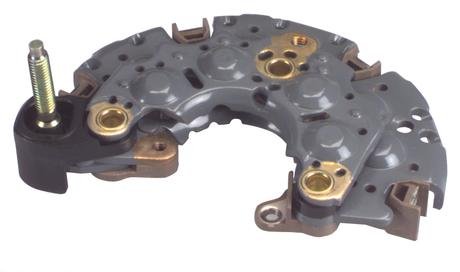 # INR734P - Bridge Rectifier For Nippondenso 120-136A Alternators. Used On: 2001-88 Chrysler, Dodge, Jeep, Plymouth