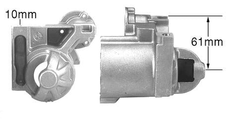 D.E. Starter Housing