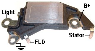 Voltage Regulator for Delco Opel and Vauxhall Alternators