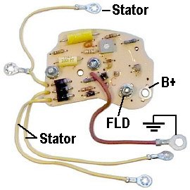 Voltage Regulator for Delco 25SI Alternators Made in the USA