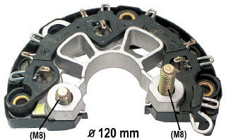 # IBR201 Bridge Rectifier For Bosch 105-140A Alternators Used On (2005-99) Audi, Dodge Sprinter Van, Mercedes, Oldsmobile, Pontiac, VW, Volvo
