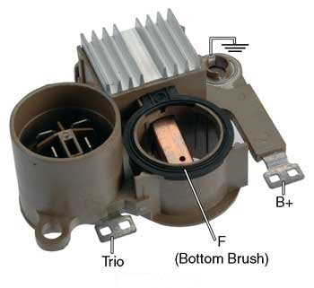 # IM844 - Voltage Regulator Brush Holder Assembly for Mitsubishi alternators on 1995-1997 Honda vehicles