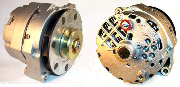 # 7278M - Alternator, 78 Amp/12 Volt, CW, 1-Groove Pulley, Delco 12SI Series