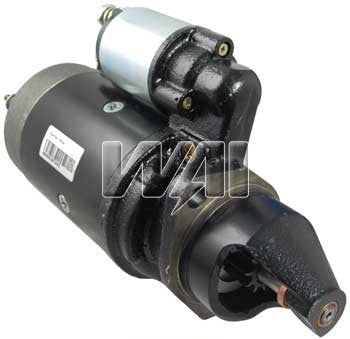 # 16563N Starter, Bosch type, 3.0kW/12 Volt, CW, 10-Tooth Pinion, Used On: John Deere (1965-1996)