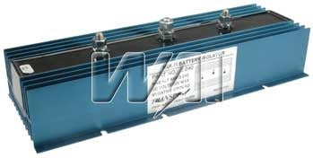 # 2240 - Battery Isolator Negative Ground., 2-Batteries, 1-Alternator, 240 Amp Max. Alternator Output 100% New, TOP QUALITY