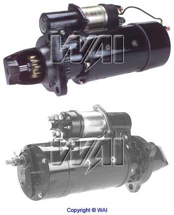 6356R - Starter, Replaces:  Delco 1990483 Delco Reman 10461038