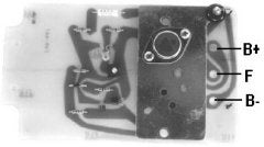 Part # D447P - Voltage Regulator replacement circuit board, replaces board for Delco 1118447 Voltage Regulator