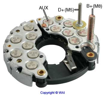 # IBR332 - Bridge Rectifier, 12 Volt, For Bosch 469 Series Alternators
