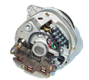Externally Regulated Alternator, Delco CS144, Dual Rectifier 170 Amp