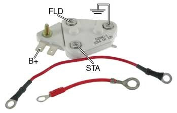 Voltage Regulator for Delco SI Alternators