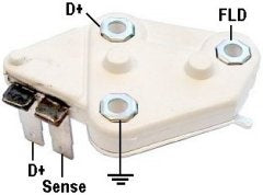 Voltage Regulator for Alternators on Opel, Triumph, and Vauxhall Vehicles