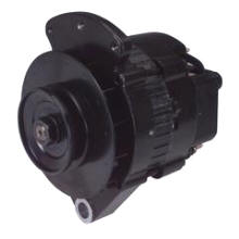 Part # 1245901MD Crusader OE# 39049, 39200 Mando type 55 Amp Alternator, 12 Volt, 1-Groove Pulley Adjustable 3-ear
