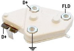 Voltage Regulator for Delco Alternators