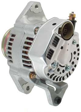 14684N - 55 Amp Nippondenso (Denso) Type Alternator Used On Chevrolet Sprint, Suzuki Samurai, Suzuki Sidekick Vehicles - 12 Volt, CW, 1-Groove Pulley