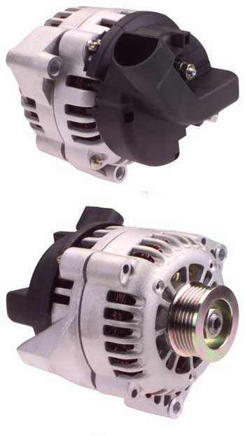 Part # 8242N (1-2177-21DR-1) - 102 Amp Delco Type CS130D Series Alternator On Chevrolet Camaro and Pontiac Firebird