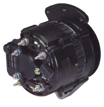 Part # 12751N (1245901MD) TOP QUALITY Mando 55 Amp/12 Volt Marine Alternator - Bi-directional, 1-Groove Pulley Used On Crusader Marine Engines