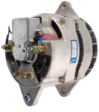 # 8329N (1256400LN) - 160 Amp 12 Volt Leece-Neville or Motorola type 8LHA Series Alternator -  w/o Pulley, Dual Foot J-180 Mount