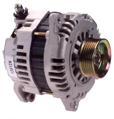 Alternator, 125 Amp, 12 Volt, CW, 6-Groove Pulley, Replaces Hitachi