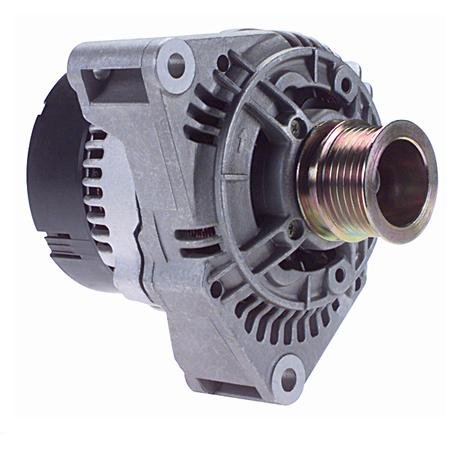 Alternator, 90 Amp, 12 Volt, CW, 6-Groove Pulley, Replaces Bosch