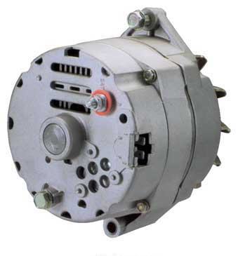 Part # D110Si12V140 - Delco type 10Si Series Standard Hookup Alternator - 140 Amp, 12 Volt, Negative Ground, No Core Charge, 100% New