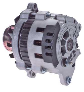 # 7687N (201138111) - Delco Type CS130 Series Alternator - 105 Amp, 12 Volt, CW, 8-Groove Pulley, 03:00 Plug Clock