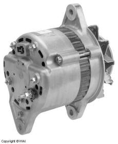 # 14105N (1231601HI), Alternator, Hitachi Compatible, 35 Amp, 12 Volt, CW, 1-Groove Pulley, Externally Regulated