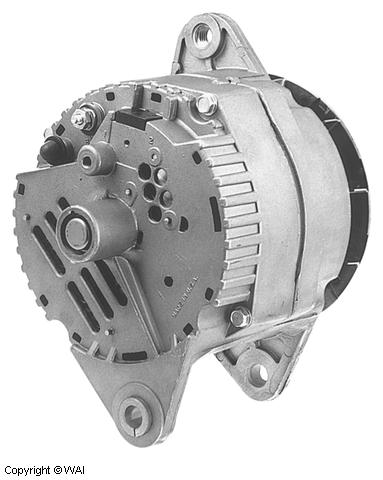 # 7850N (20125) - Alternator, 100 Amp, 12 Volt, Bi-Directional, Negative Ground, w/o pulley, Replaces Delco 27SI Type 200 Series