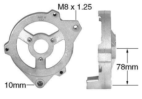 # 21123 - Drive End Frame, 203 Bearing, Delco CS130 Series Alternators