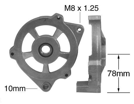 Part No. 211451 - CS-130 Drive End Housing (D.E.) W/ 6303 Bearing