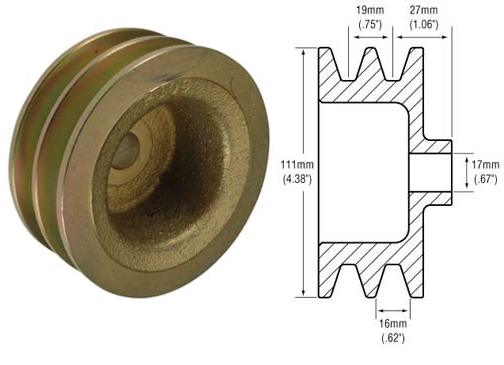 241109 - 1-Groove V-Belt Pulley