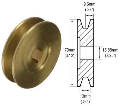 # 244101 - 2-Groove Standard Pulley