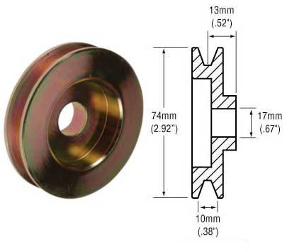 # 2481101 - 2-Groove Pulley for Hitachi