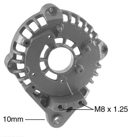 Part # 22139 - Frame, SRE (Slip Ring End) Rear Housing with 10mm Mounting Foot