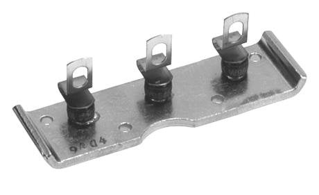 CR3043 - Rectifier, Negative, 50A Diodes, Chrysler Square Back, Revised Square Back Alternators