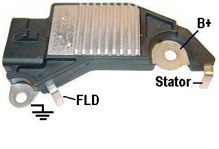 # D411SE - Self Exciting (One Wire) Voltage Regulator for Delco Type CS121, CS130, CS144 Alternators. 14.7 Volt set point