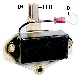 # IB386 (35-9131) - Voltage Regulator, Brush Holder Assembly for Bosch Alternators - 24 Volt, A-Circuit, 28.0 Volt set point