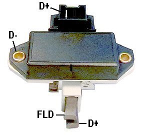 # IB398 - Voltage Regulator, Brush Holder Assembly for Bosch Alternators