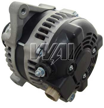 Part # 11386N - Denso Type 100 Amp Alternator Used On Pontiac, Toyota, and Scion Vehicles - 12 Volt, CW, 6-Groove Clutch Pulley