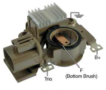 # IM830 - Voltage Regulator Brush Holder Assembly for Mitsubishi Alternators. Used On: (2001-91) Ford, Mazda, Mercury, Subaru