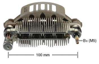 Part # IMR10068 - Bridge Rectifier for Mitsubishi 100 Amp Alternators Used on Mazda and other applications with Lester #: 13460 Alternator