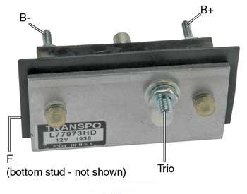 # L77973HD (35501) - Voltage Regulator, 12 Volt, A-Circuit, 14.2 Volt Set Point, For Leece-Neville Alternators