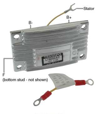 # L79000AC - Voltage Regulator for Leece-Neville 2300-2800JB Series Alternators - 12 Volt, A-Circuit, 14.2 Volt set point