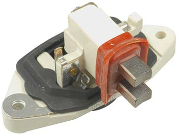 108368 - Regulator with Brush Holder Assembly, A-Circuit For Bosch Alternators