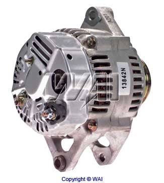 # 13842  -  Denso (Nippondenso)  type Alternator Replaces:  CHRYSLER 56005686AB, DENSO 121000-4270