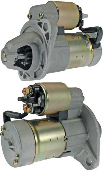 # 18219N - Starter, Hitachi type PMGR 12 Volt, 11-Tooth Pinion Used On: Yanmar 3JH3-YEU, 4JH3E-YEU Marine Engines