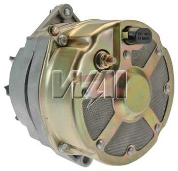 Part # 7152N (201591) Delco Type 10SI Series Marine 61 Amp/12 Volt Alternator - CW, 1-Groove Pulley